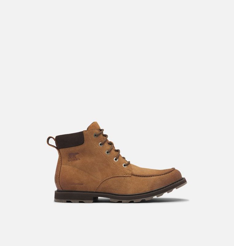 Sorel Erkek Fulton™ Moc Toe - Kısa Bot Kahverengi - 249-FJBTZP